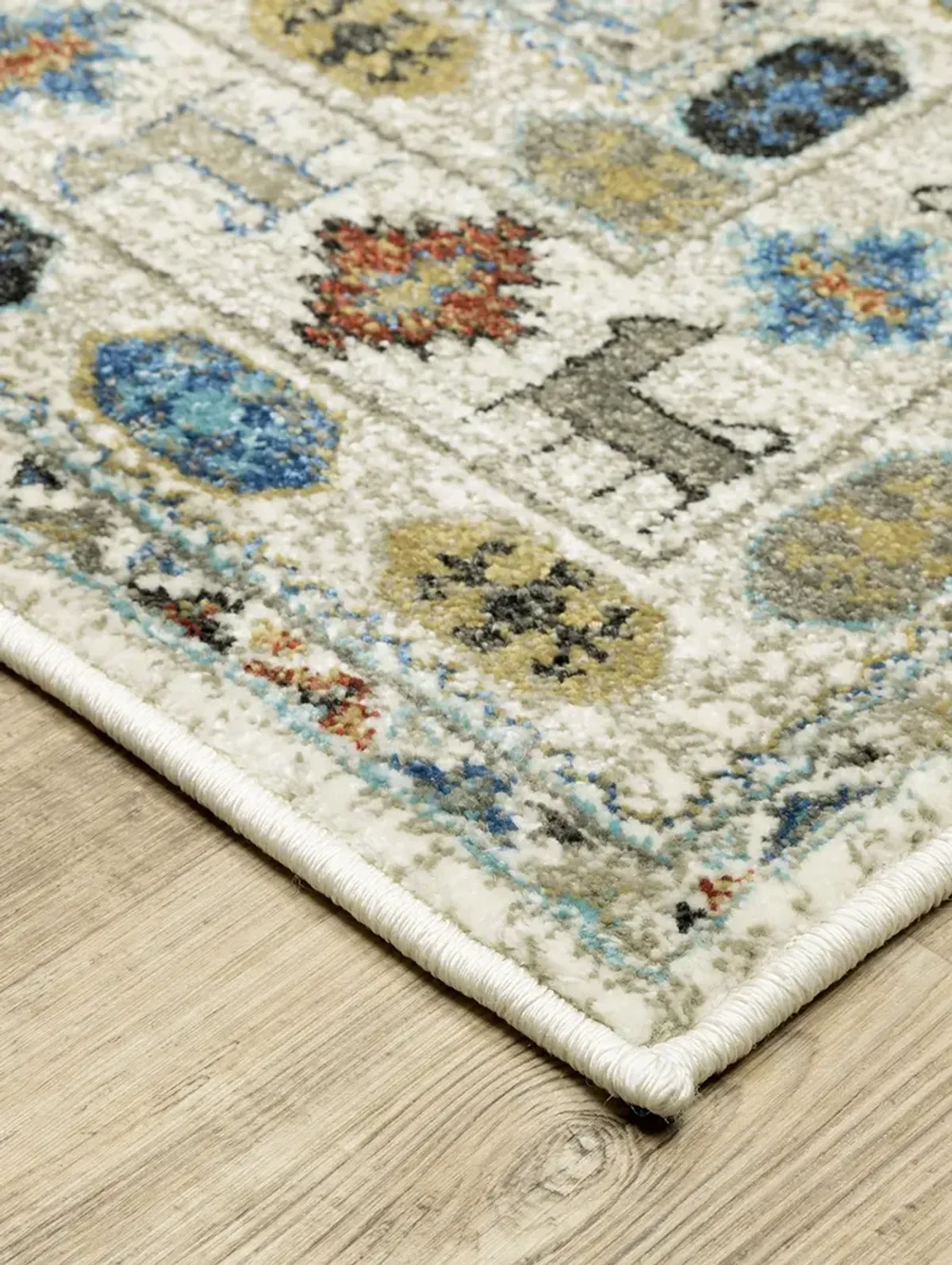 Venice 3'10" x 5'5" Ivory Rug