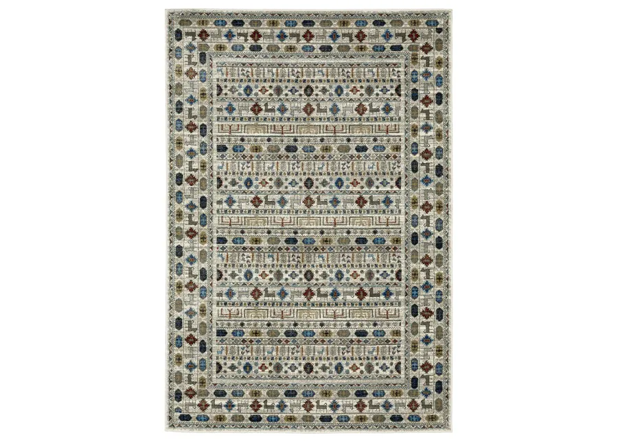 Venice 3'10" x 5'5" Ivory Rug