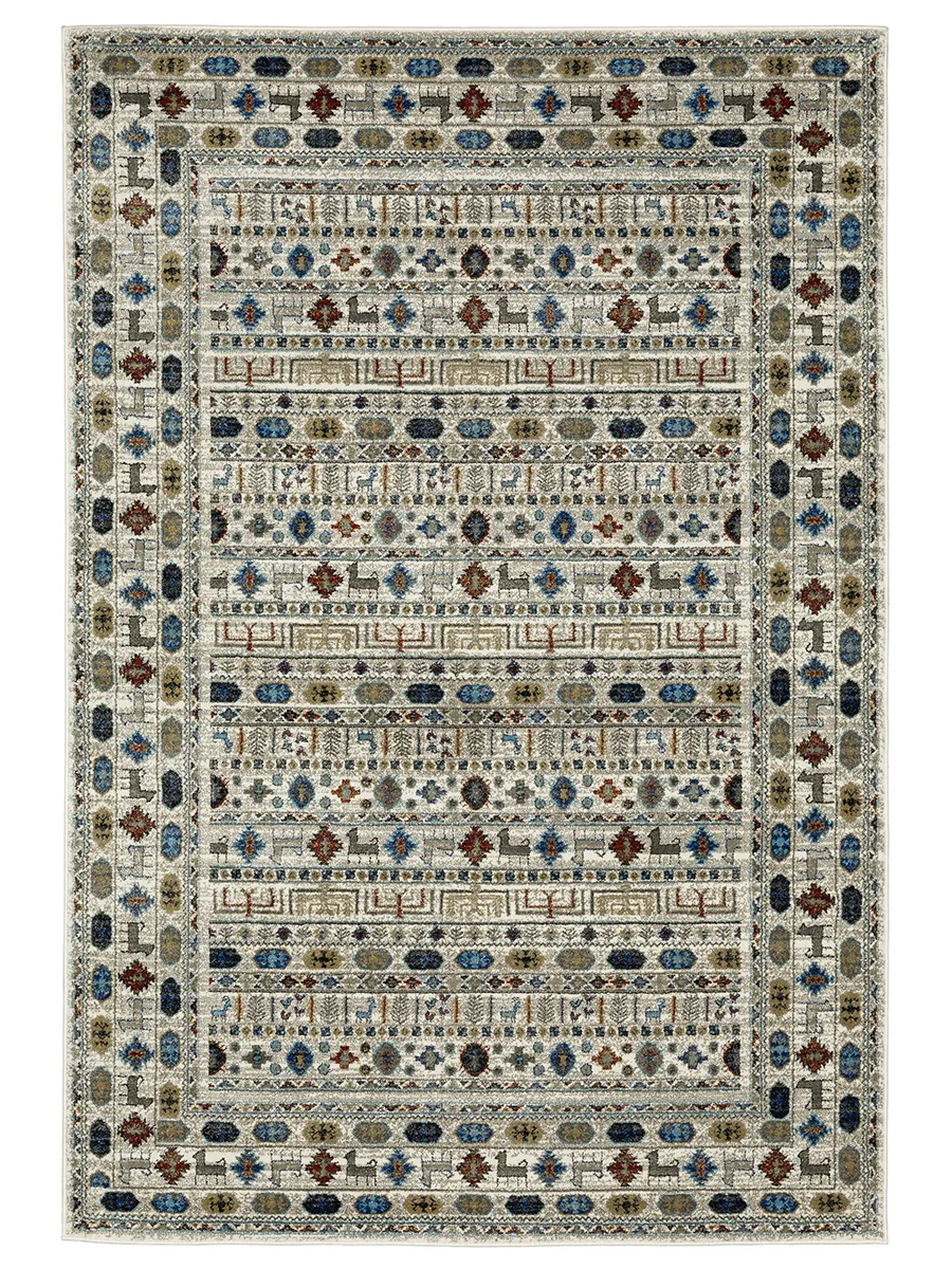 Venice 3'10" x 5'5" Ivory Rug