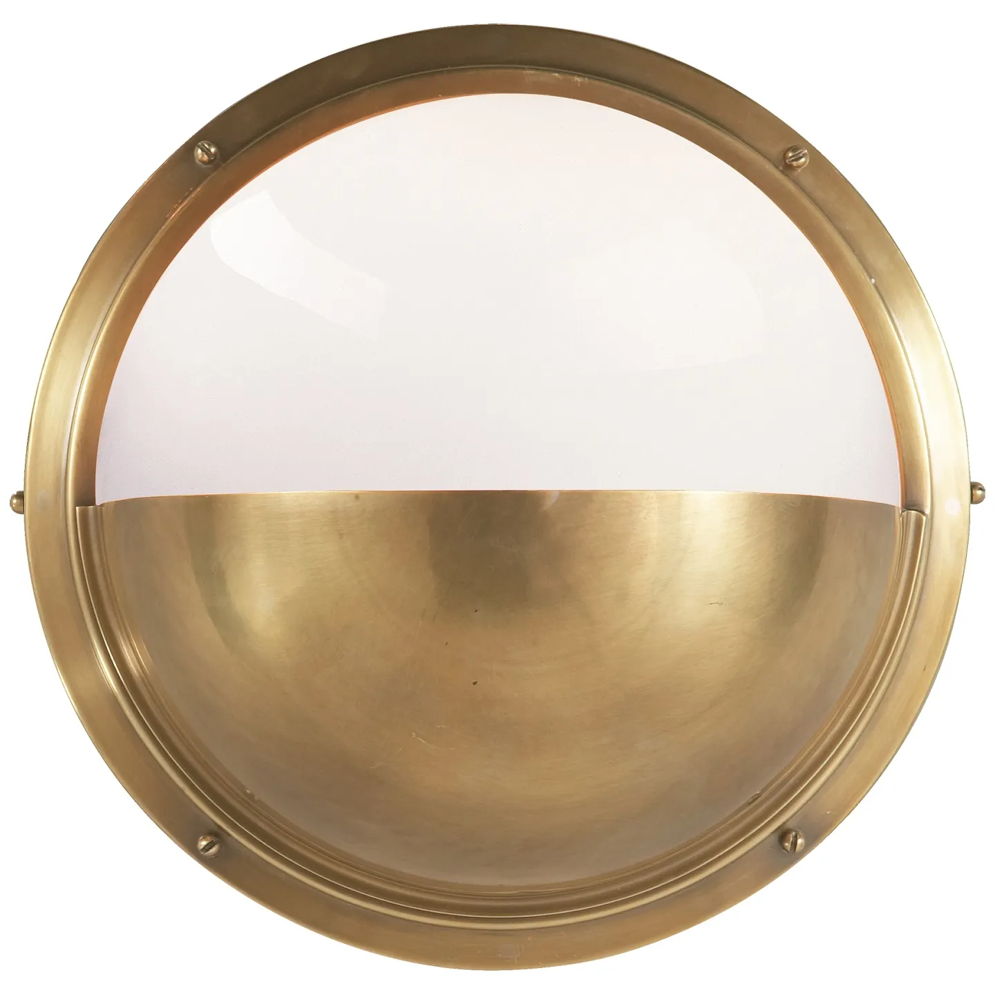 Pelham Moon Light in Antique Brass