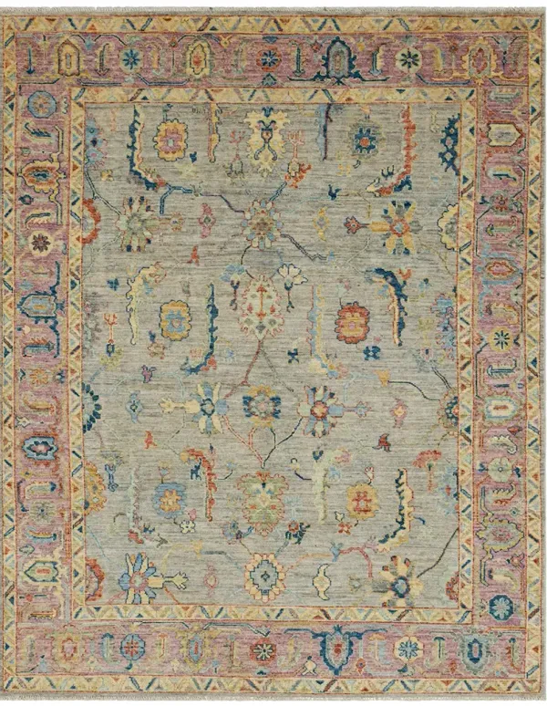 Mystique Grey/Purple 9'x12' Rug