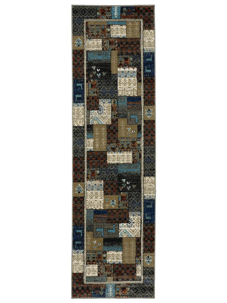 Venice 2'3" x 7'6" Multi Rug