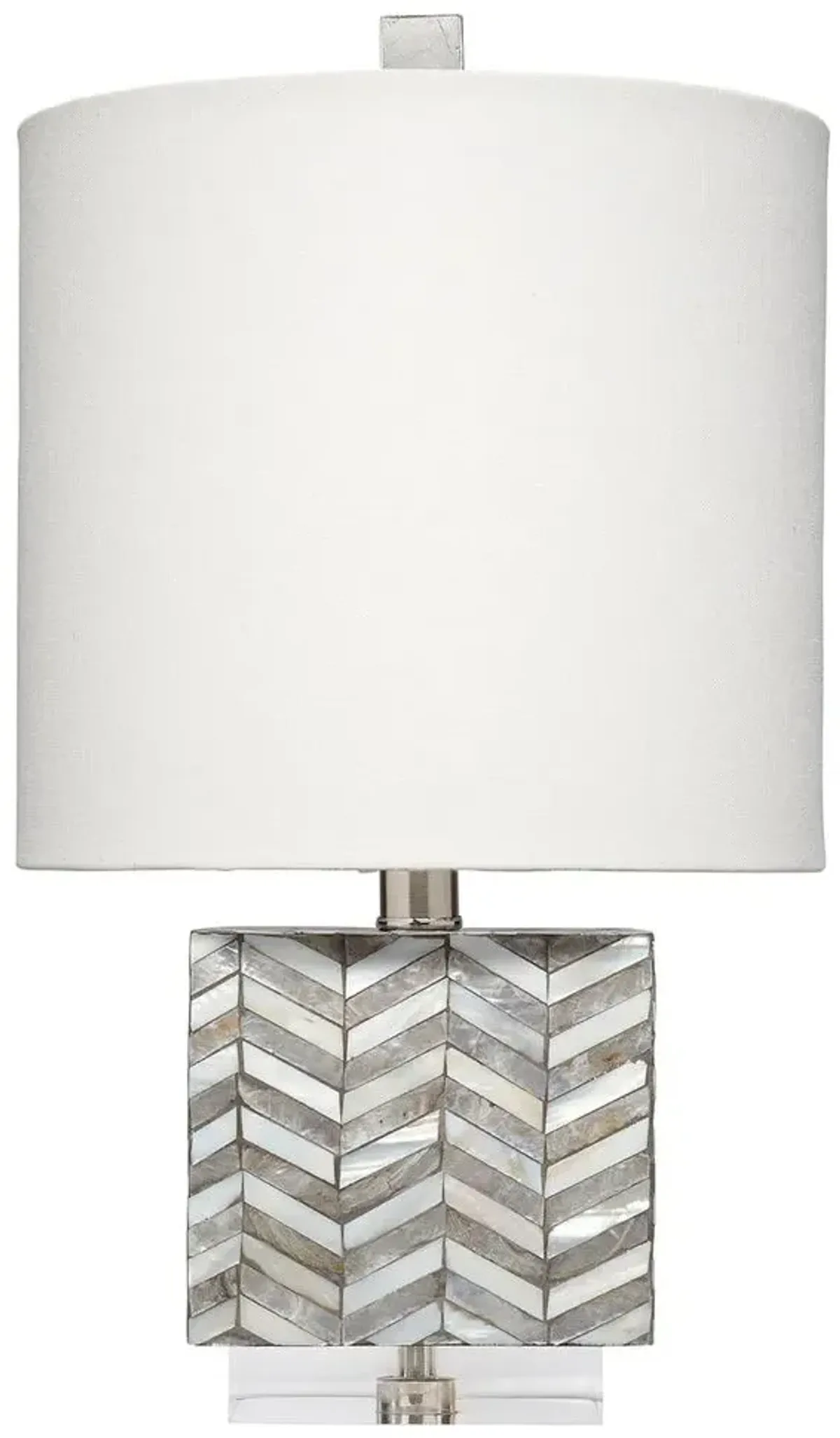 Garbo Table Lamp, Mixed Grey