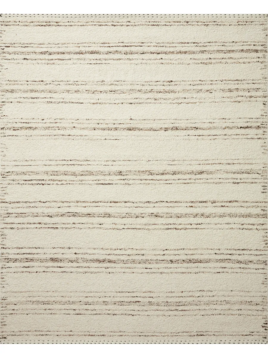 Roman ROM02 Ivory/Pebble 8'6" x 11'6" Rug