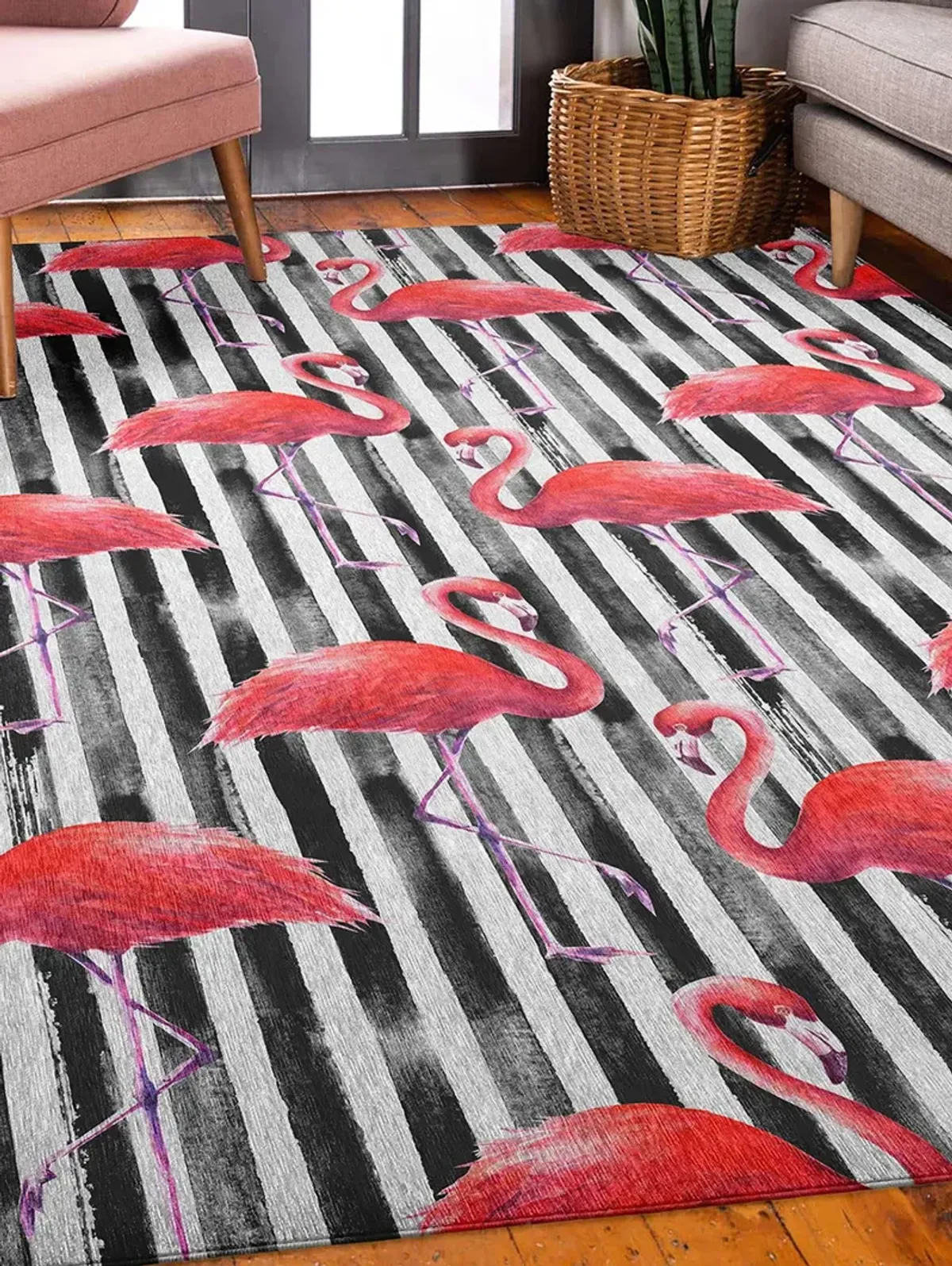 Tropics TC9 Black 9' x 12' Rug