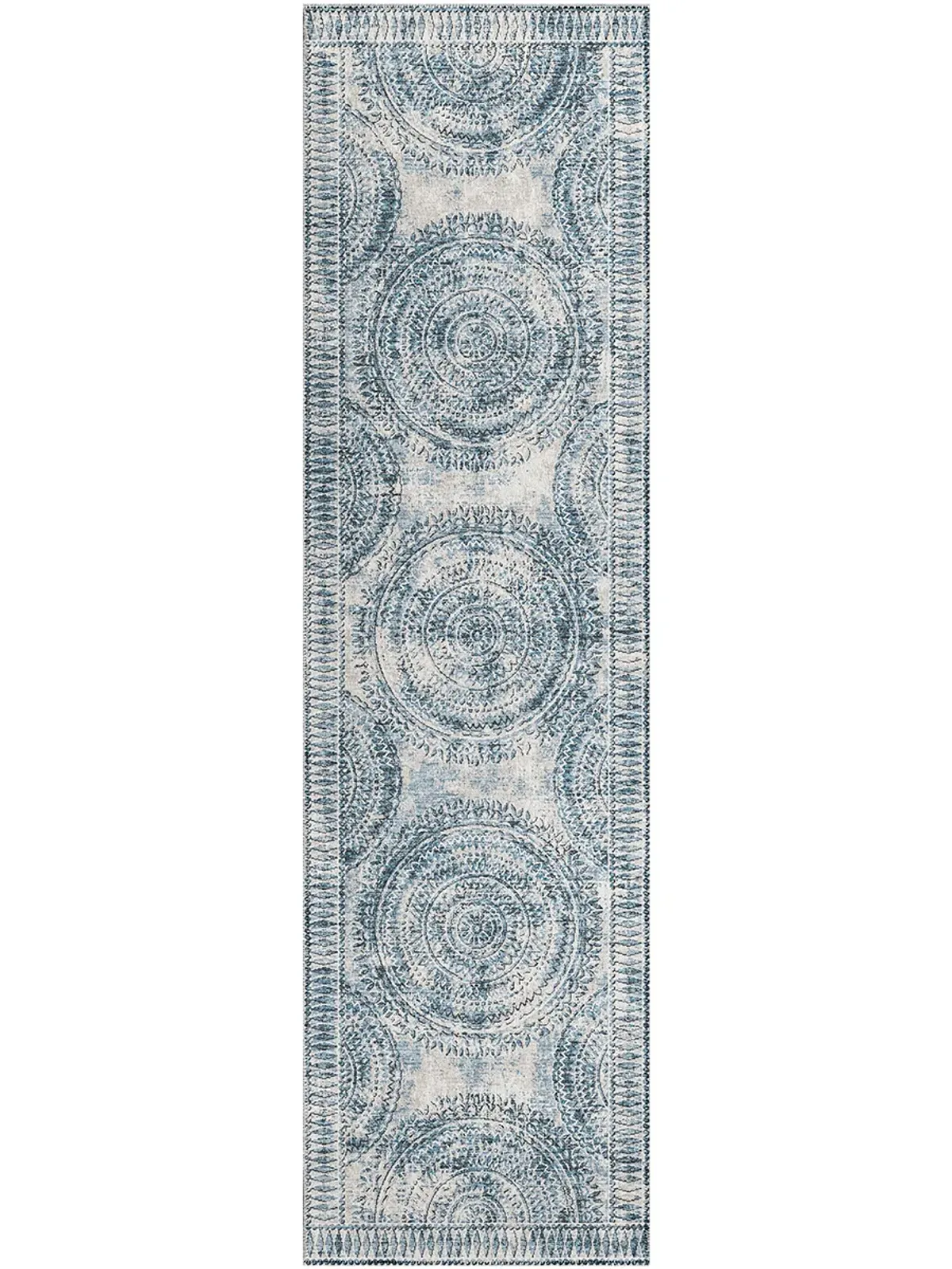 Sedona SN7 Indigo 2'3" x 10' Rug