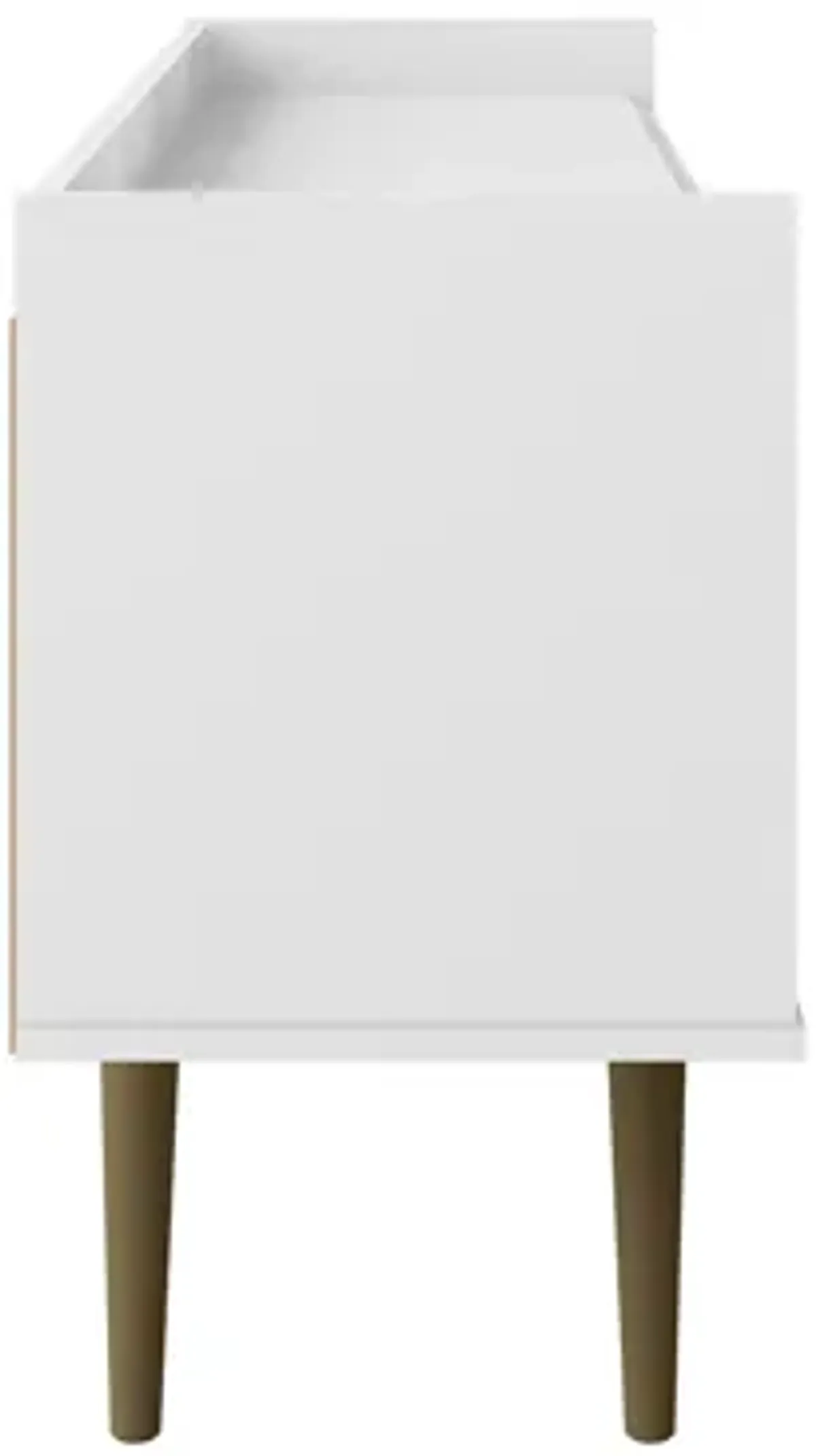 Bogart White TV Stand