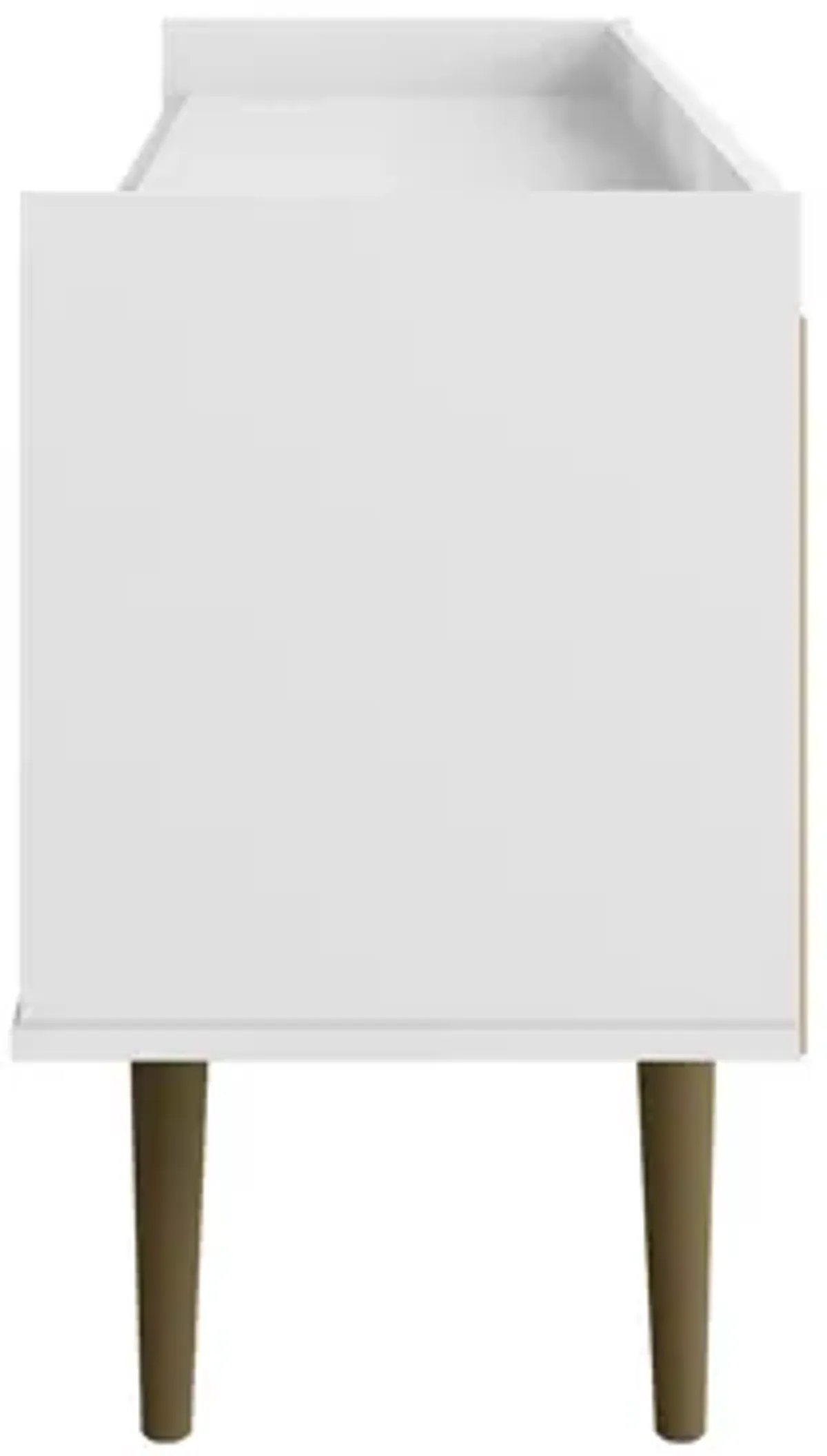 Bogart White TV Stand