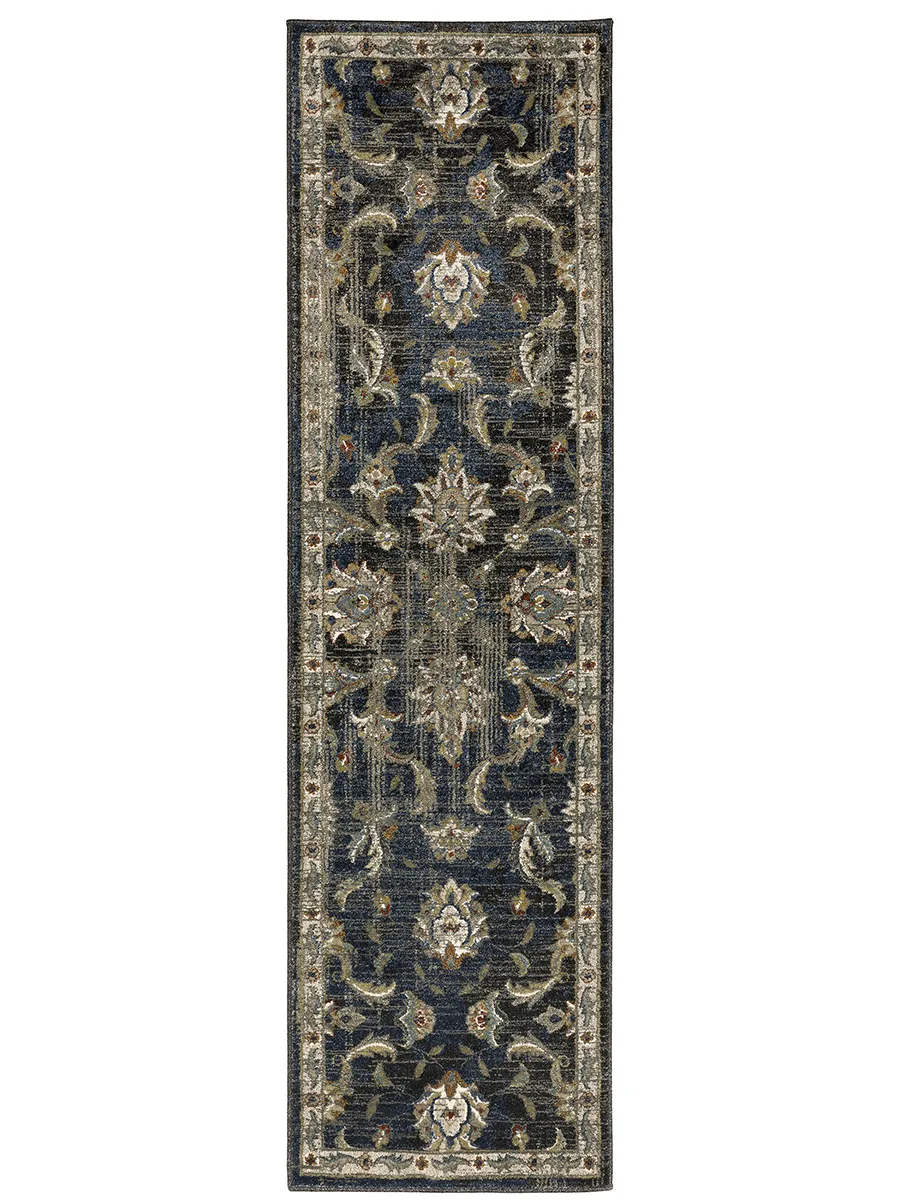 Venice 2'3" x 7'6" Charcoal Rug