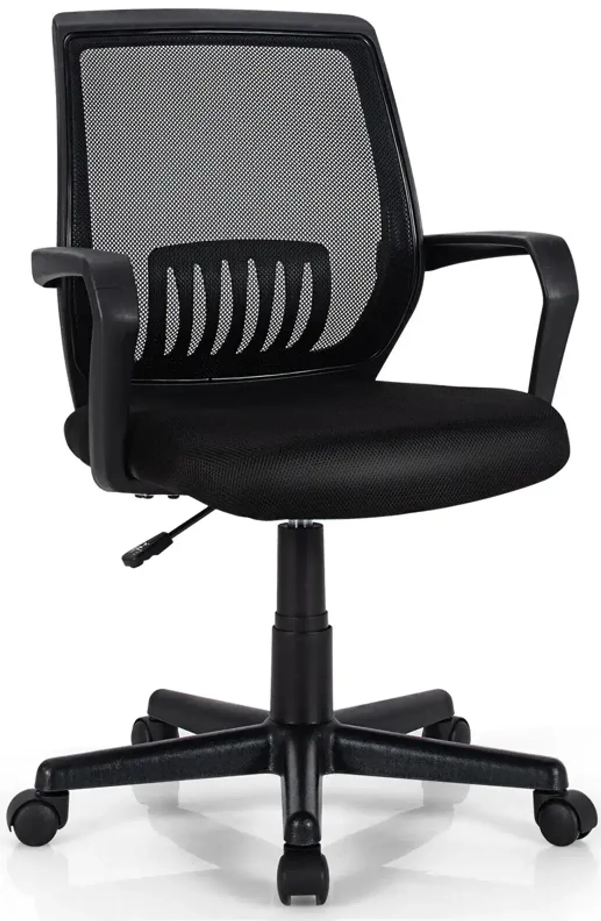 Mid-Back Mesh Height Adjustable Executive Chair with Lumbar Support