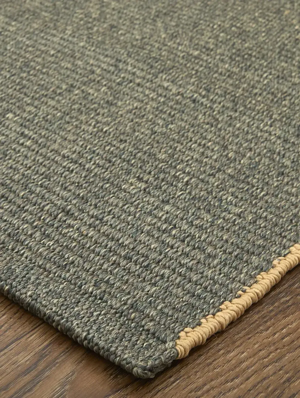 Theo 0827F 9' x 12' Green/Tan Rug