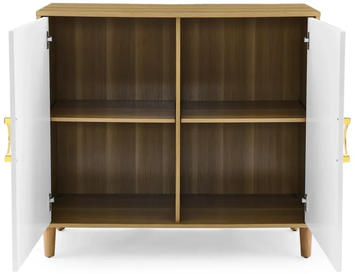 35.5 in.H Stoarge Accent Cabinet with Shelves