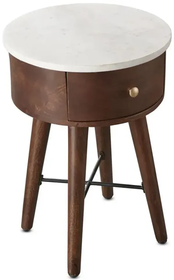 Bangalore Round End Table