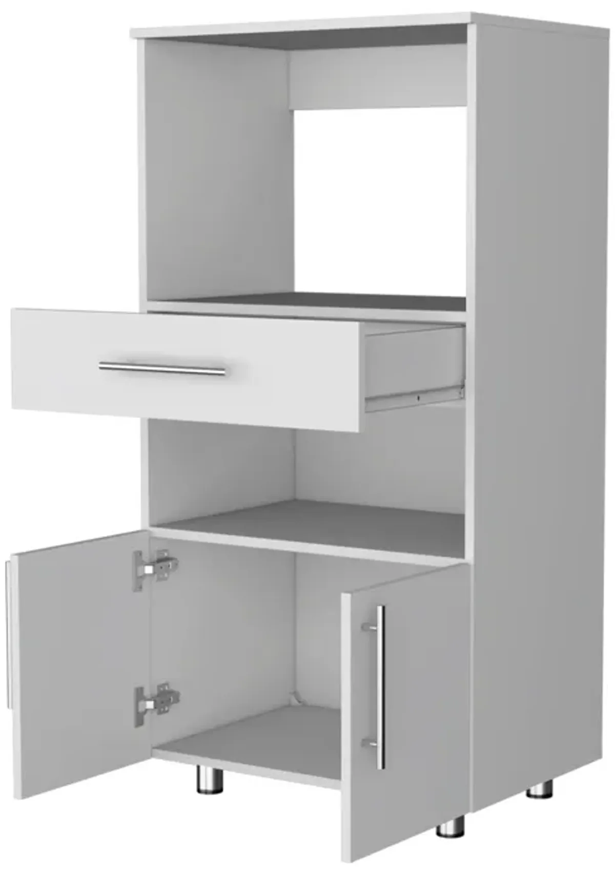 Corsica Pantry Cabinet Microwave Stand