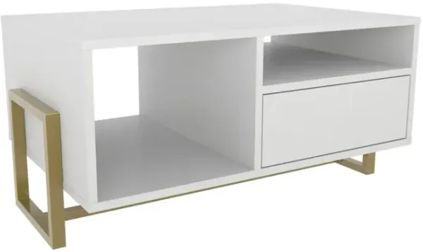 Decorotika Utopia Coffee Table White