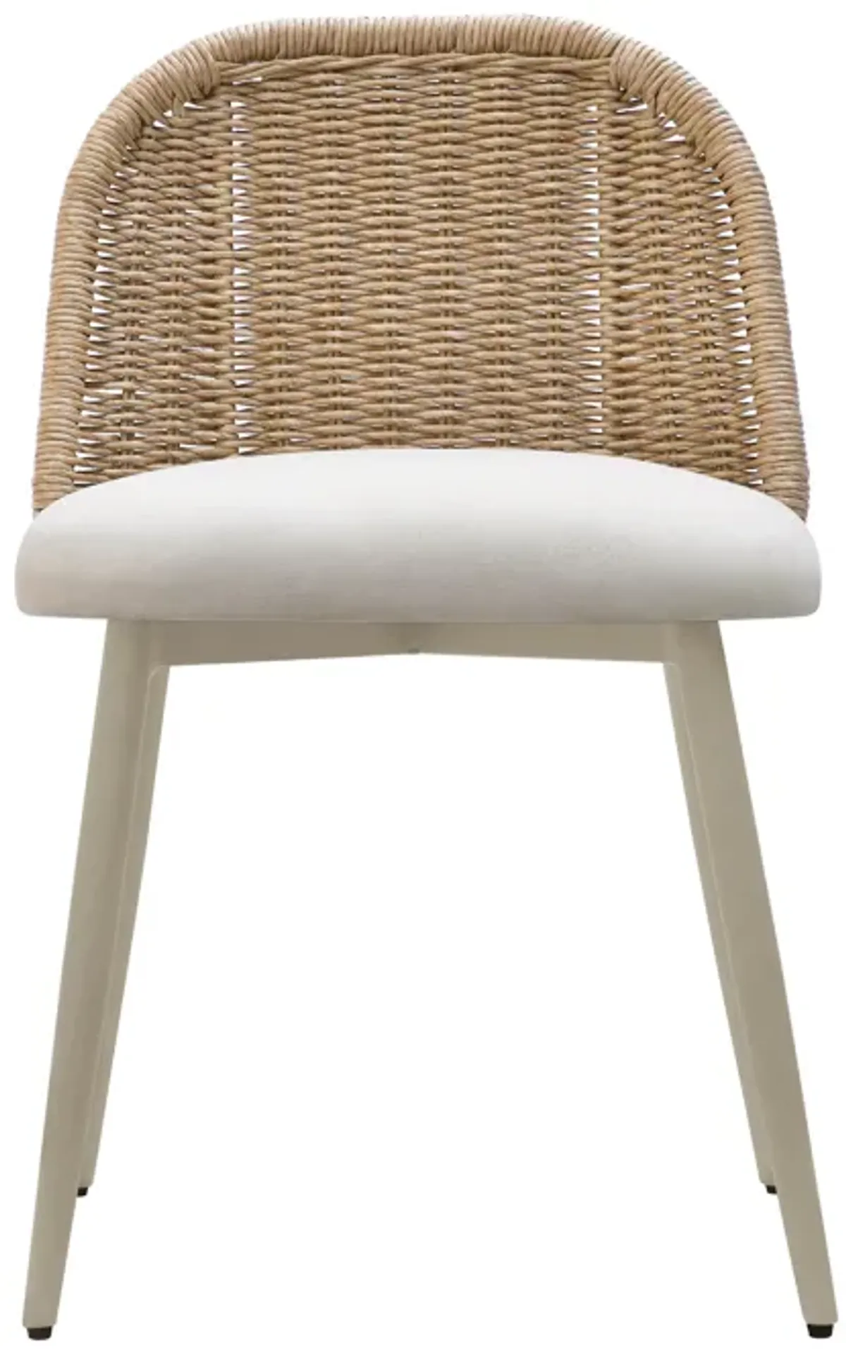 Alexa Cream Outdoor Dining Chair