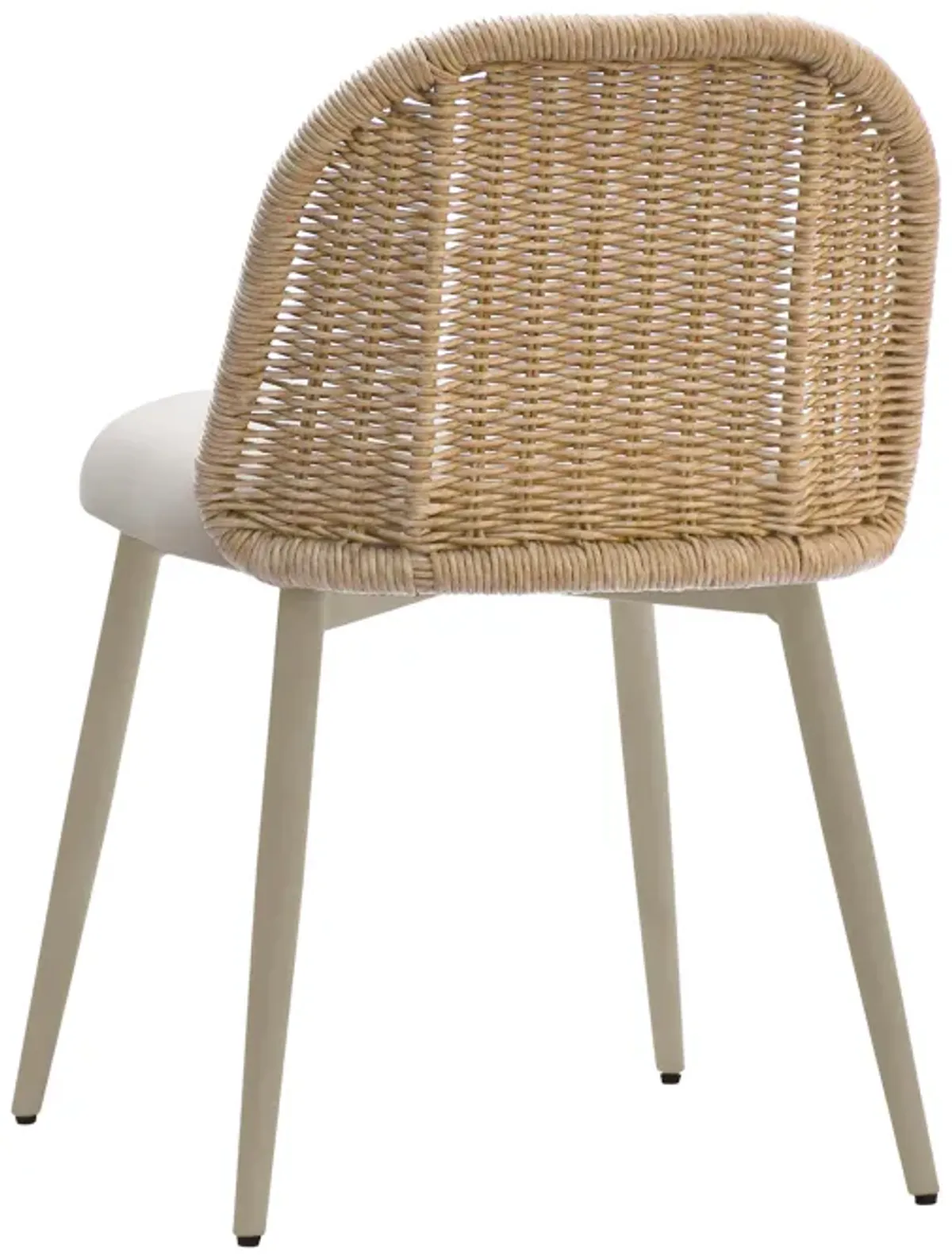 Alexa Cream Outdoor Dining Chair