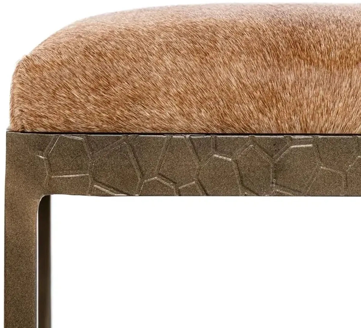 Bose Hide Blond Counter Stool