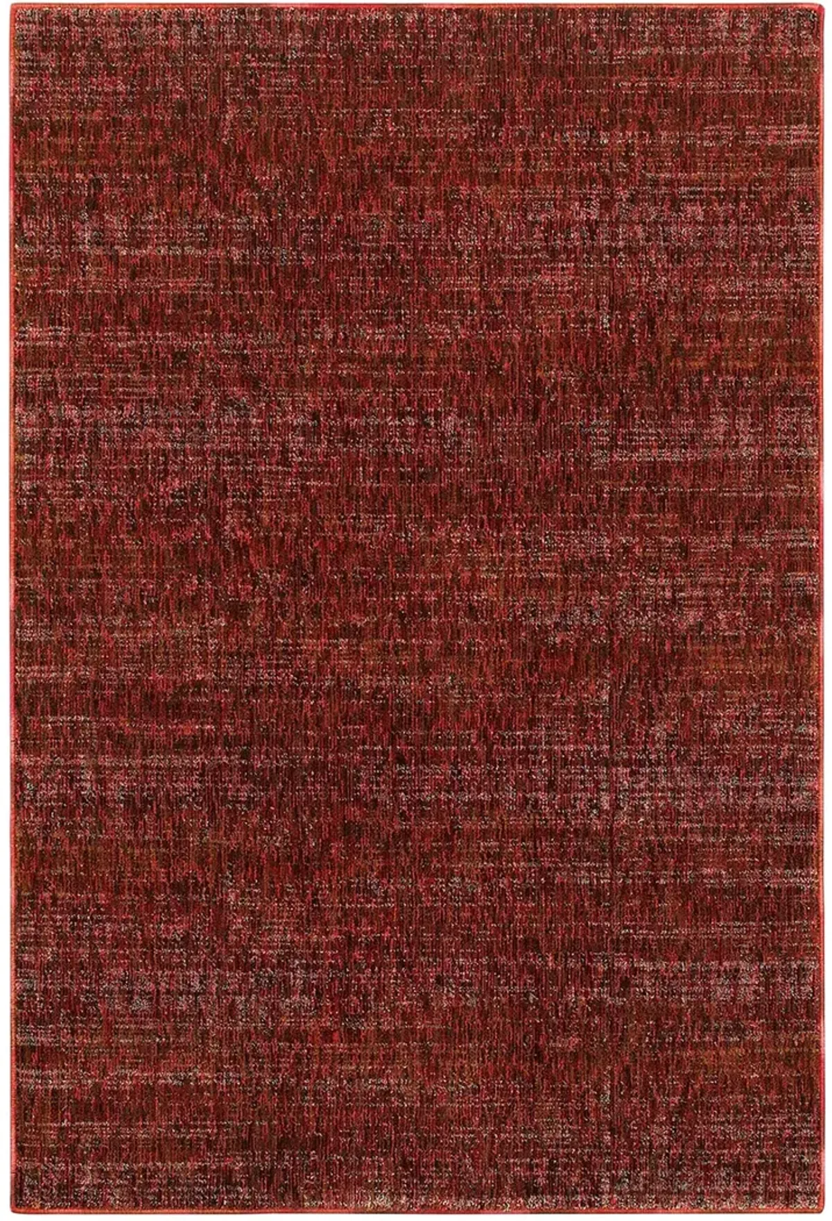 Atlas 3'3" x 5'2" Red Rug