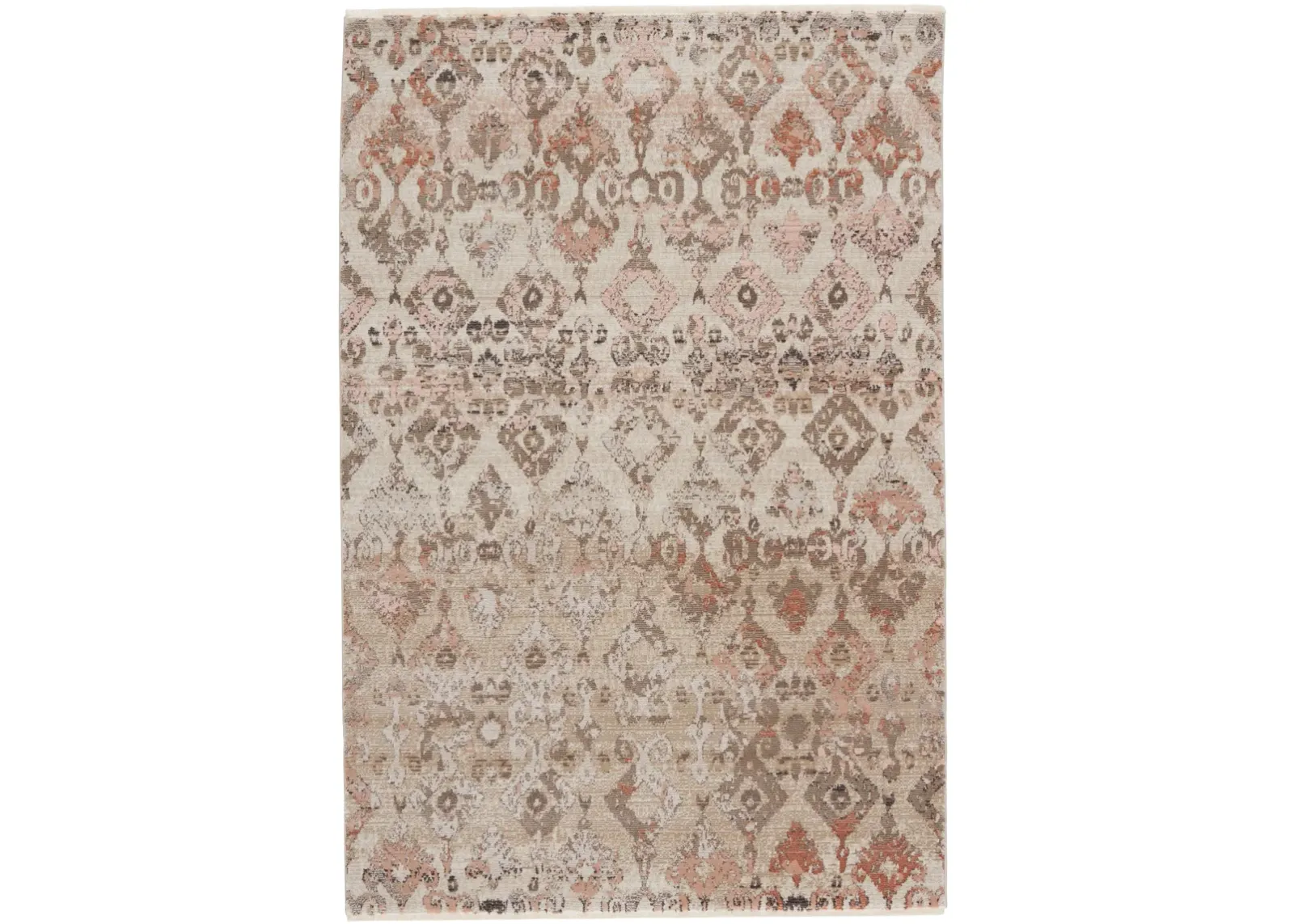 Sanaa By Nikki Chu Asani Tan/Taupe 2'6" x 12' Runner Rug