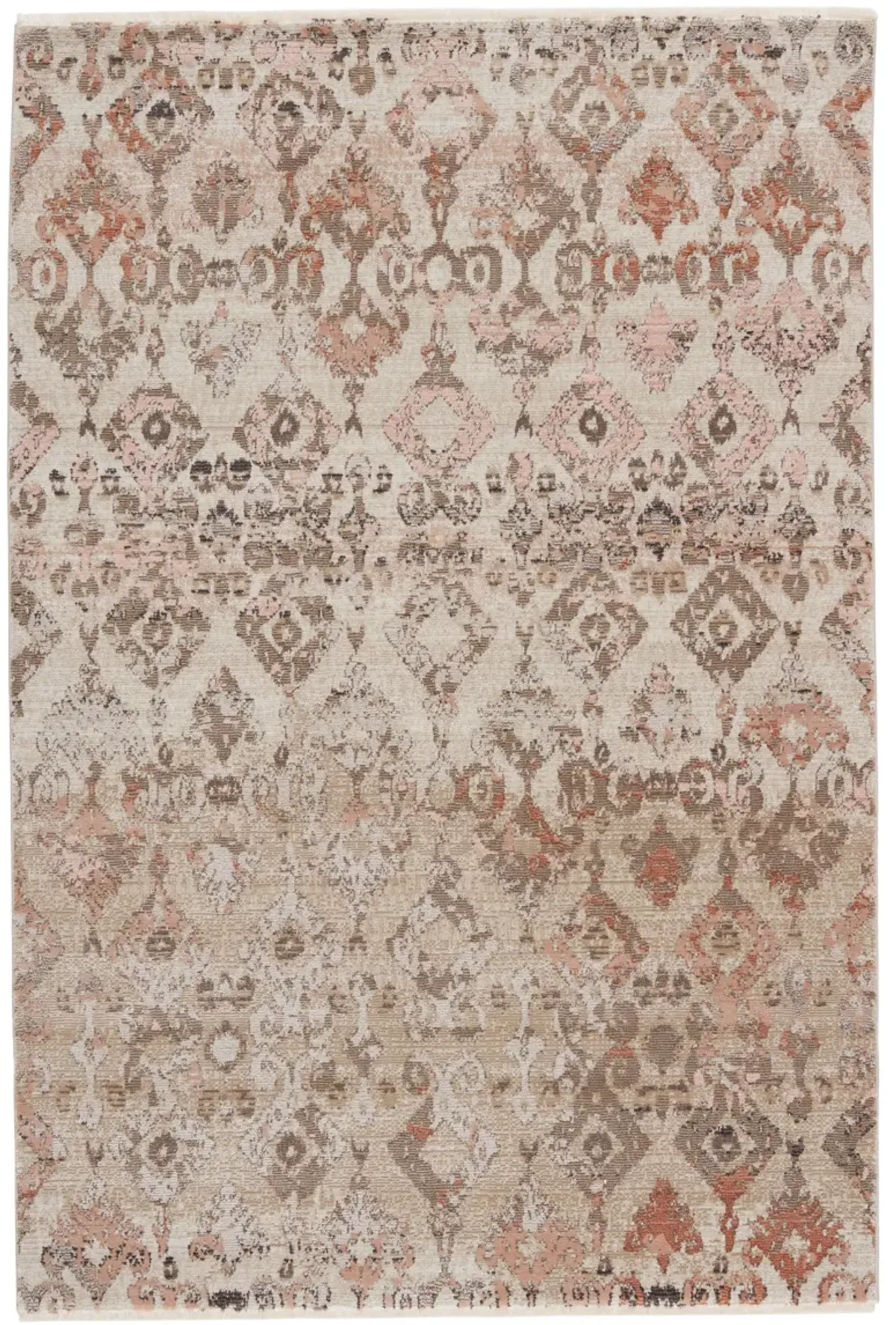 Sanaa By Nikki Chu Asani Tan/Taupe 2'6" x 12' Runner Rug