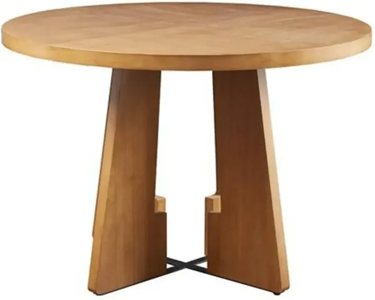 Belen Kox Dining Table Pecan, Belen Kox