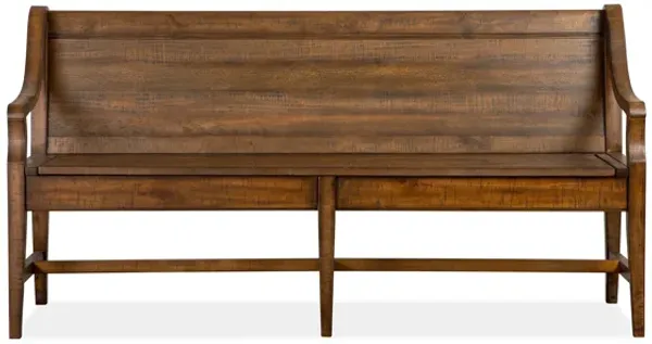 Bay Creek Bench w/Back