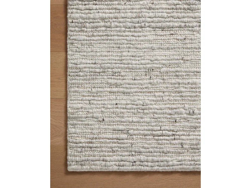 Ava AVA-01 Gray / Ivory 9''6" x 13''6" Rug by Magnolia Home By Joanna Gaines