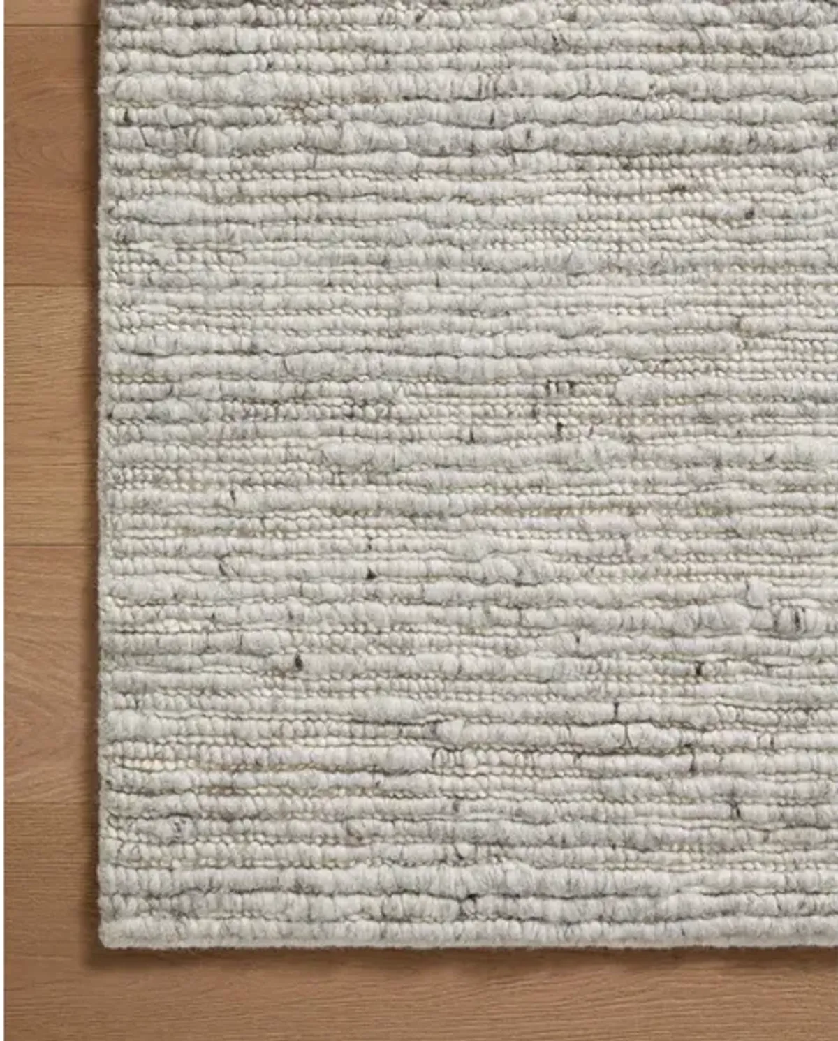 Ava AVA-01 Gray / Ivory 9''6" x 13''6" Rug by Magnolia Home By Joanna Gaines