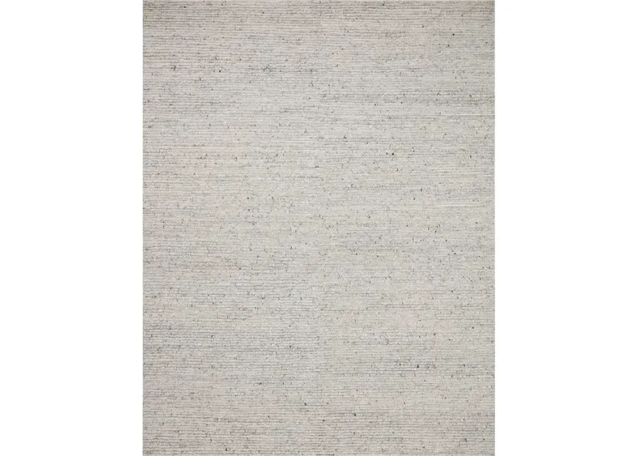 Ava AVA-01 Gray / Ivory 9''6" x 13''6" Rug by Magnolia Home By Joanna Gaines