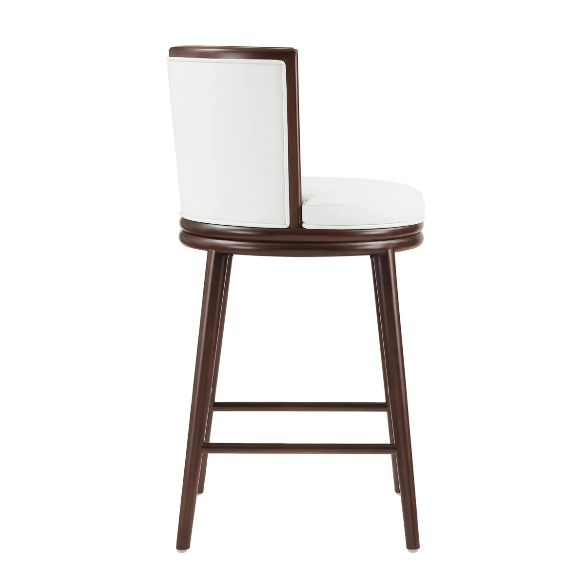 Evalyn White Bar Stools (Set of 2)