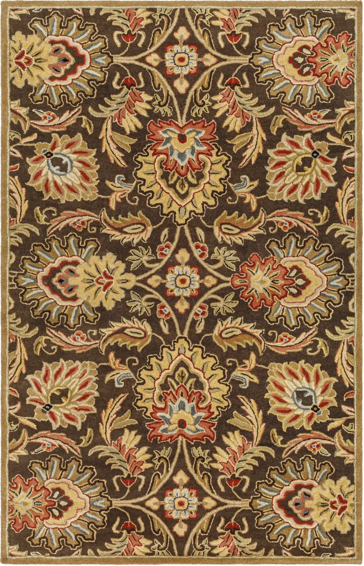 Caesar CAE-1111 8' Square Brown Rug