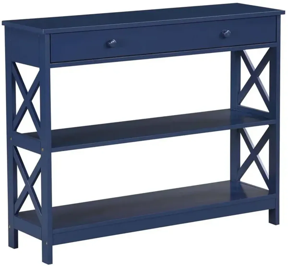 Convience Concept, Inc. Oxford 1 Drawer Console Table with Shelves