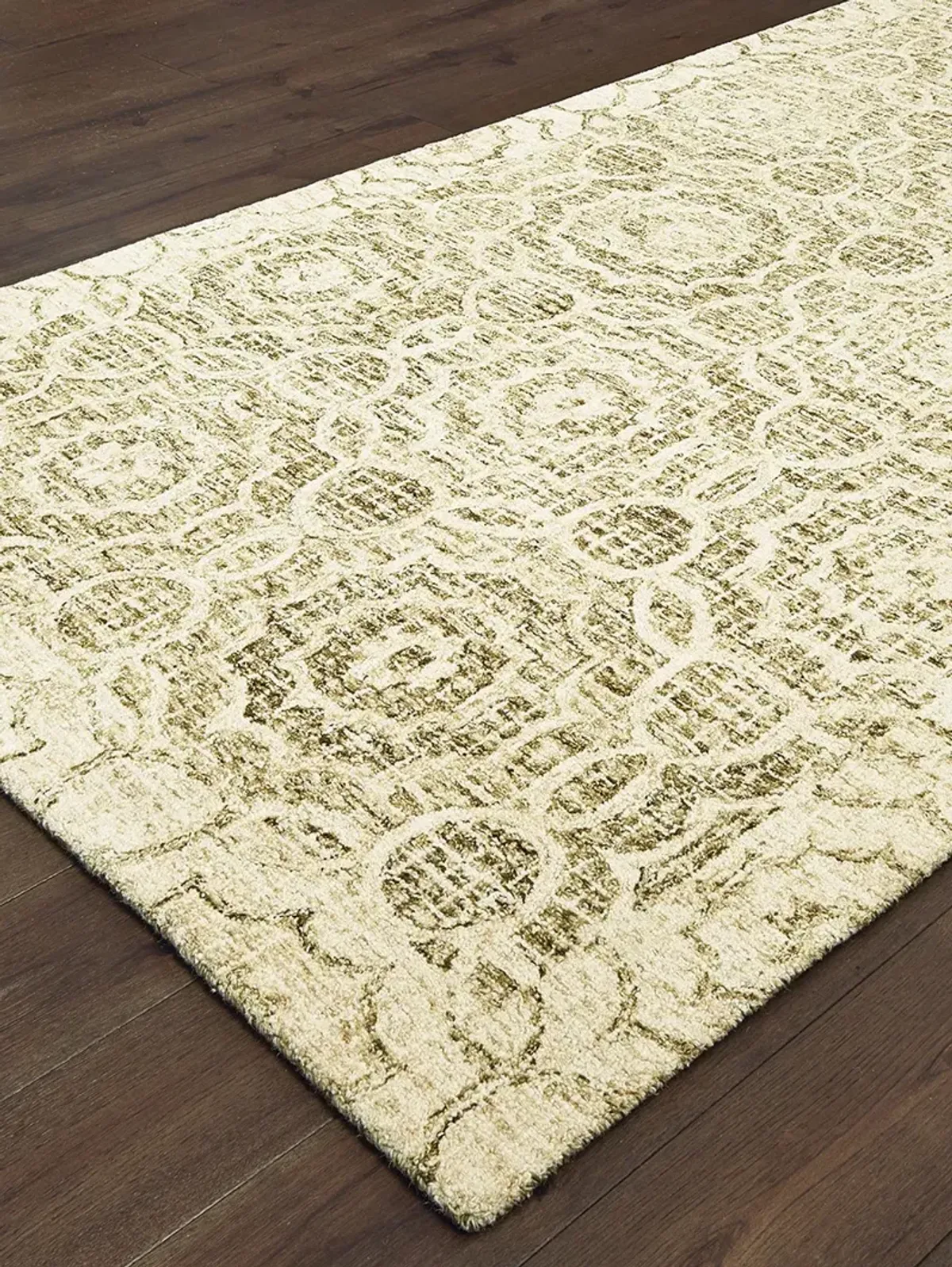 Tallavera 5' x 8' Green Rug