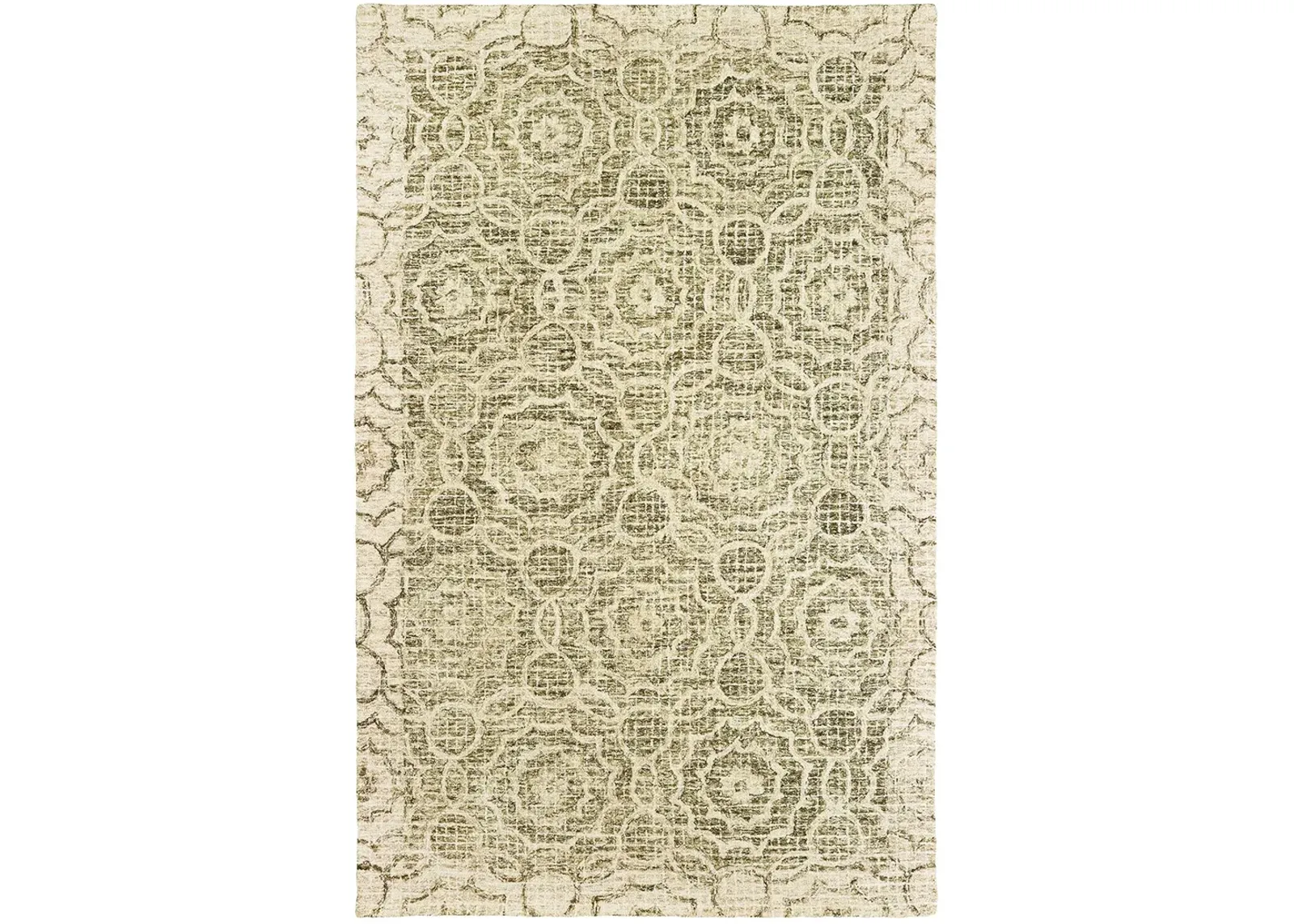 Tallavera 5' x 8' Green Rug