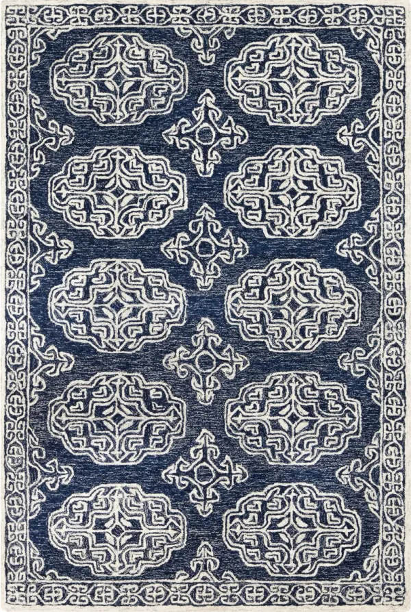 Granada GND-2308 2'6' x 8' Blue Rug