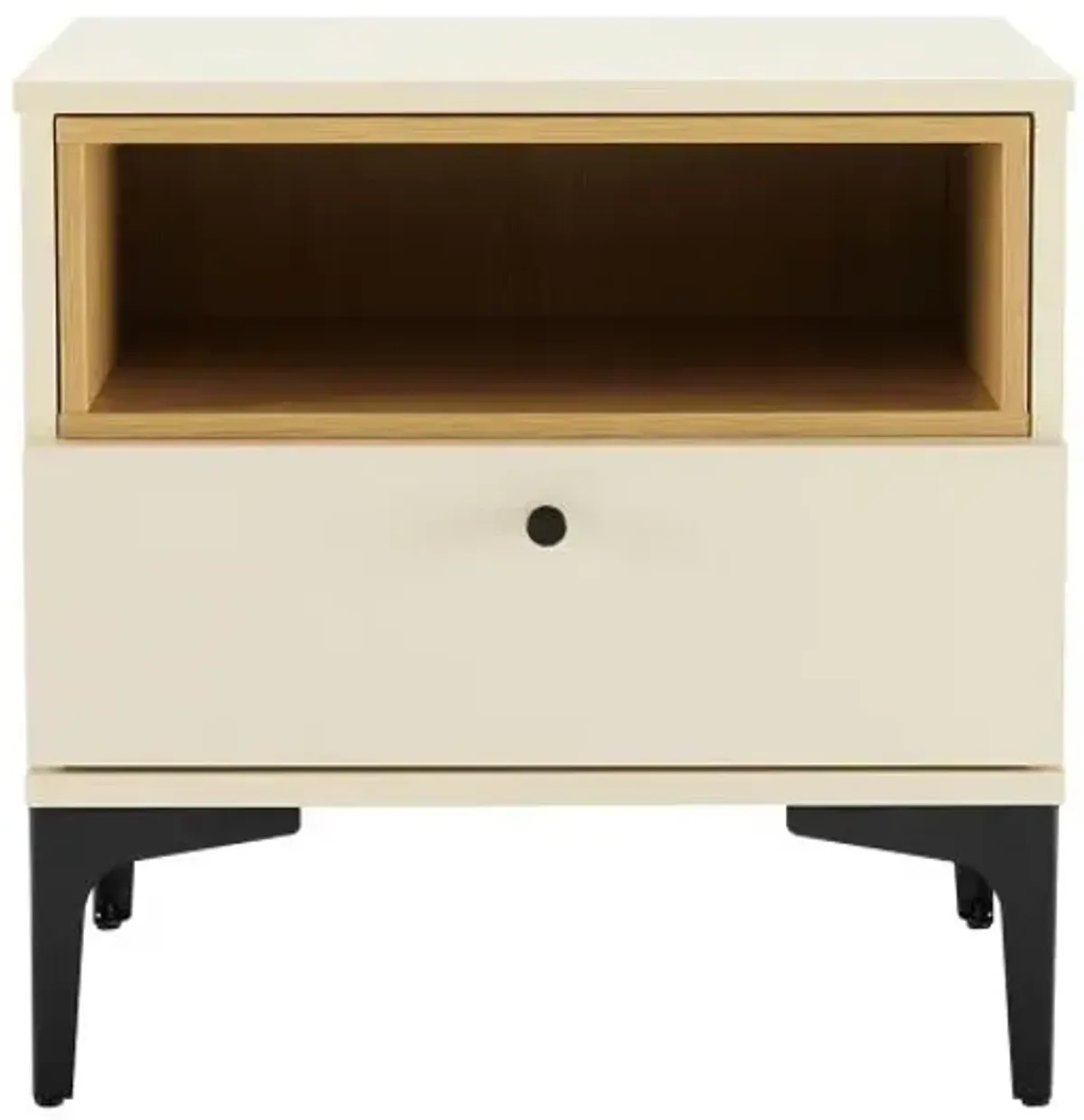 Amara Cream Nightstands (Set of 2)