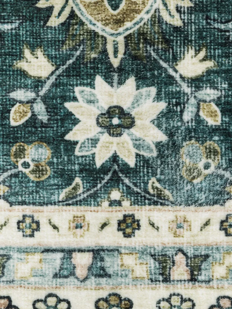 Sumter 2' x 3' Teal Rug