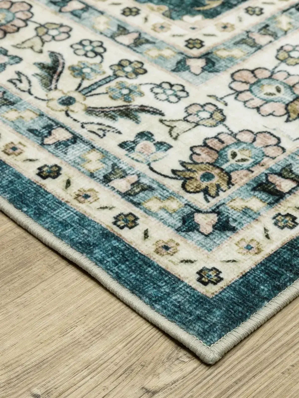 Sumter 2' x 3' Teal Rug