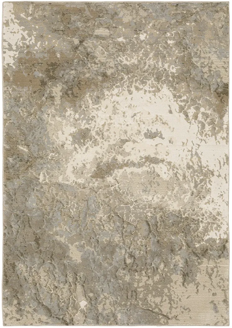 Evolution 3'3" x 5'2" Beige Rug