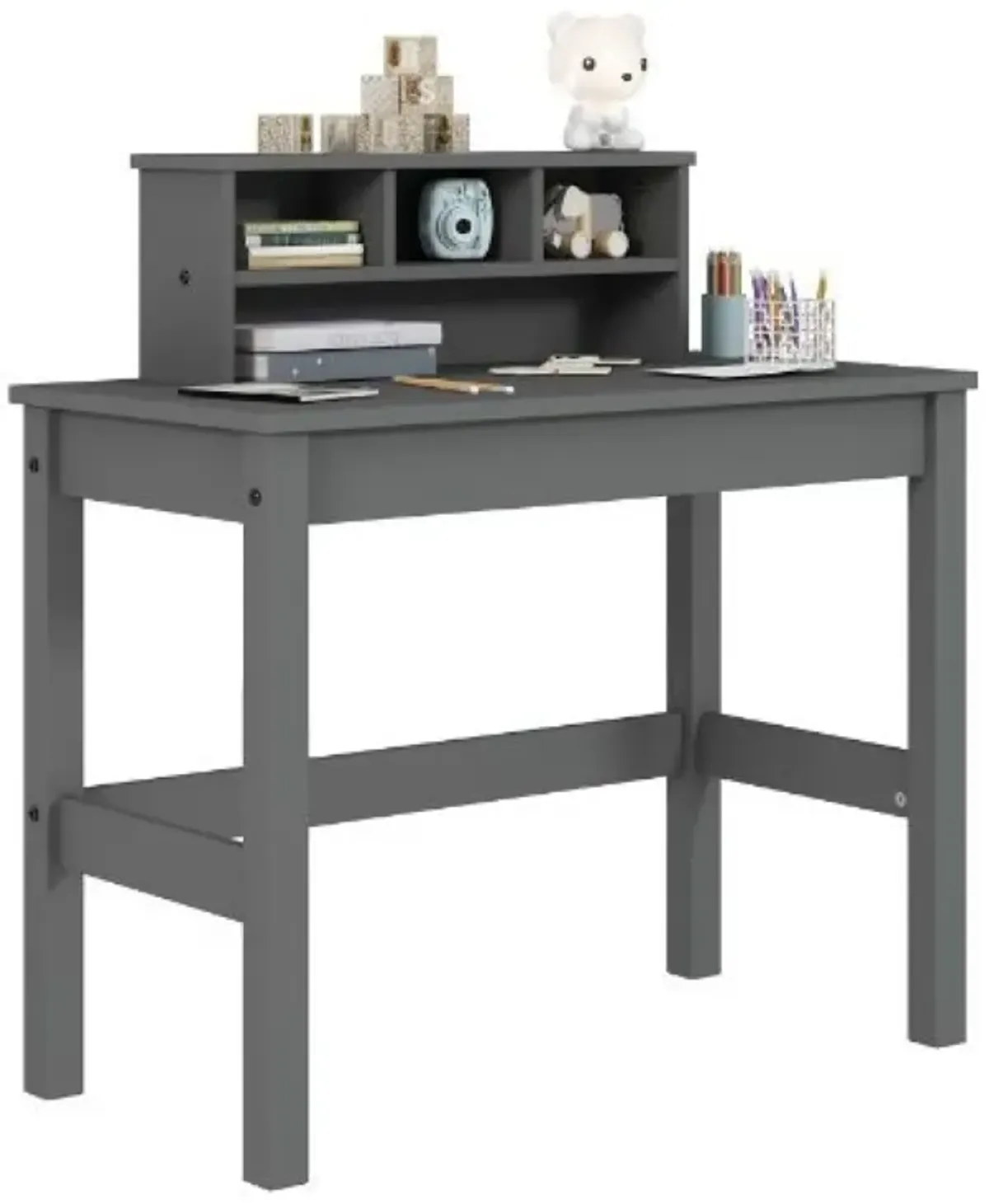 Logan Writing Desk, Gray Finish 92995