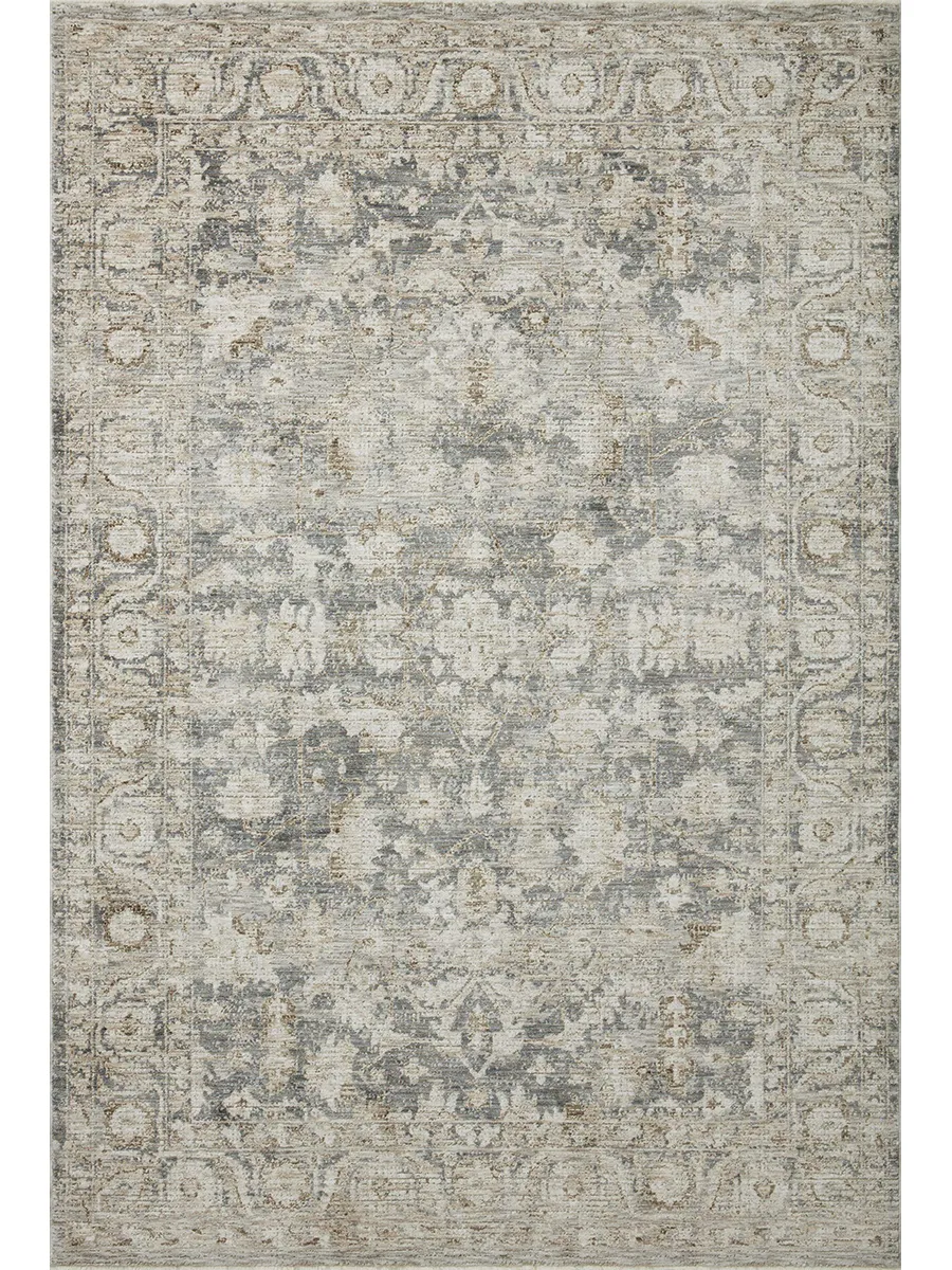 Honora Slate/Beige 6'7" x 9'2" Area Rug by Amber Lewis x Loloi