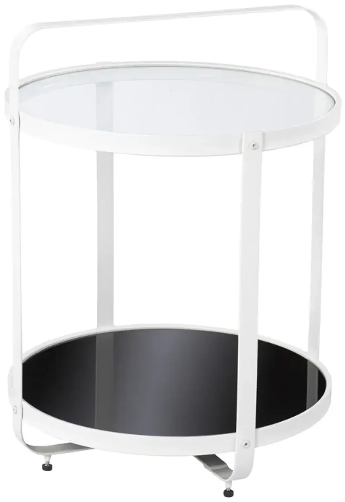 Vimmerly Glass-Top End Table