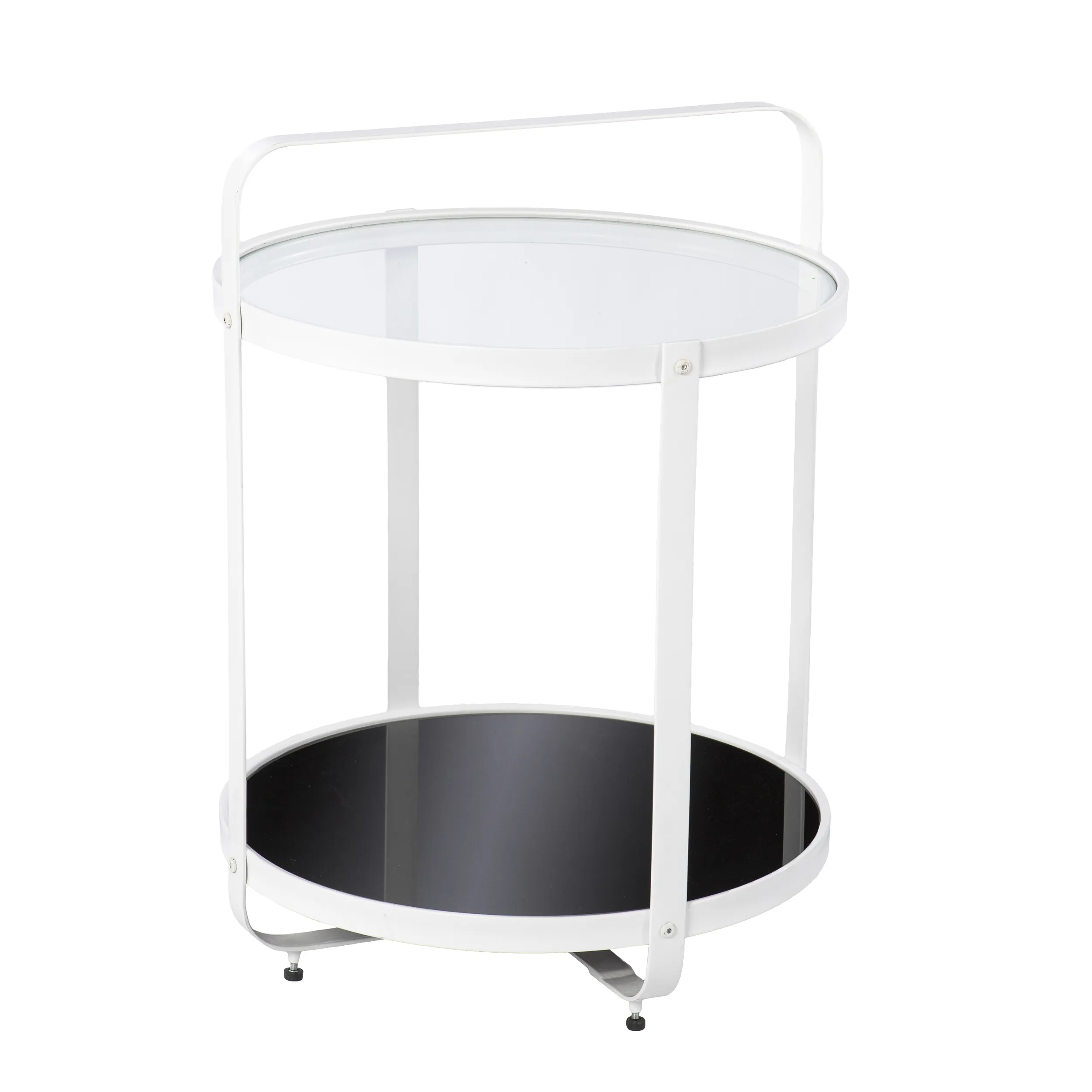 Vimmerly Glass-Top End Table