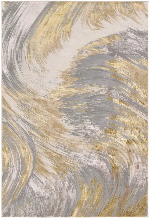 Catalyst Zione Yellow/Gold 6'7" x 9'6" Rug