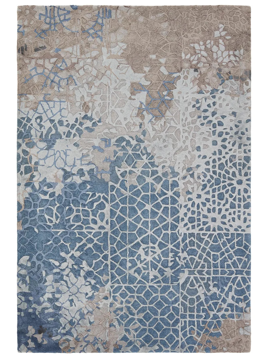 Fragment Sahaj Blue 9' x 12' Rug