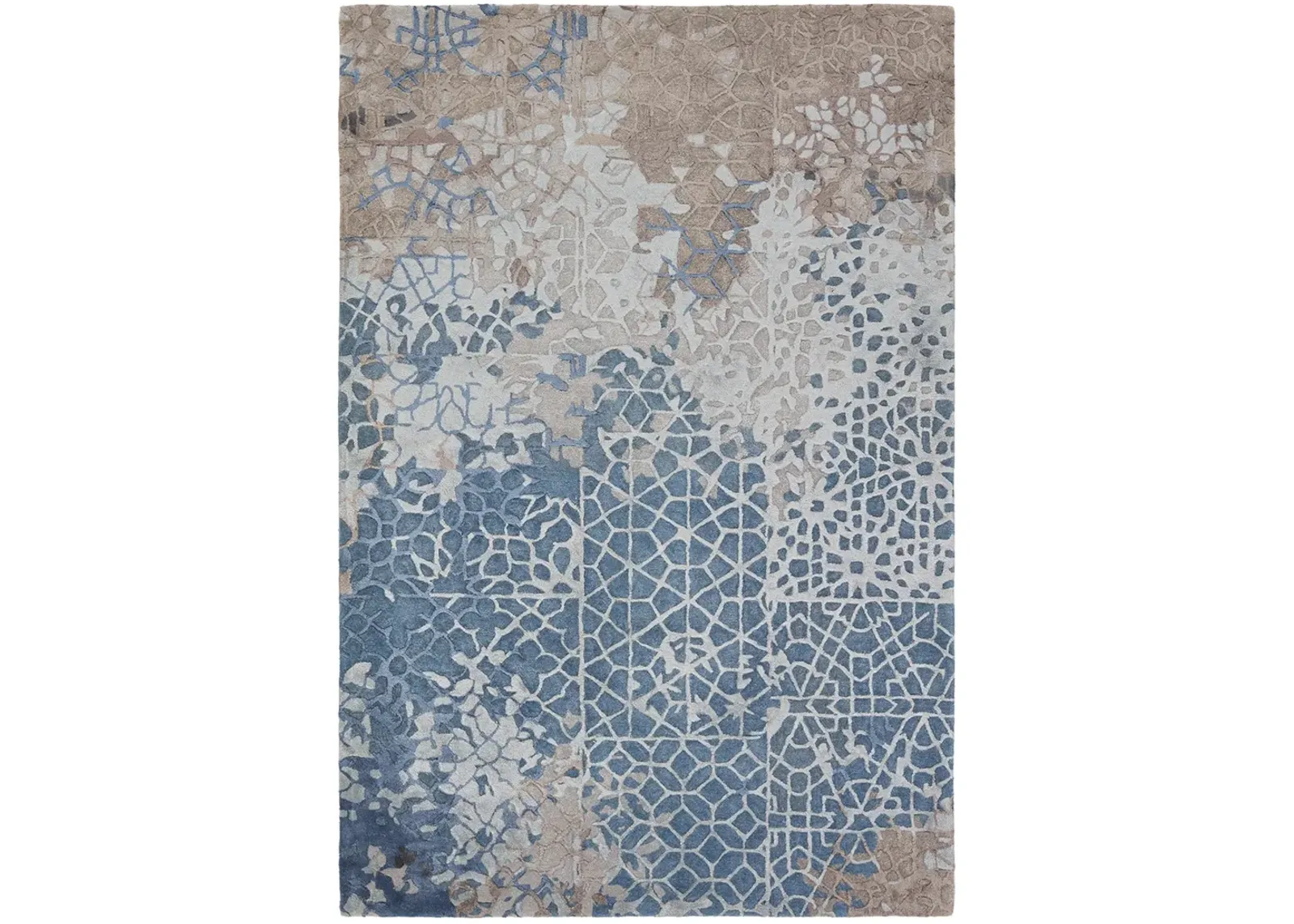 Fragment Sahaj Blue 9' x 12' Rug