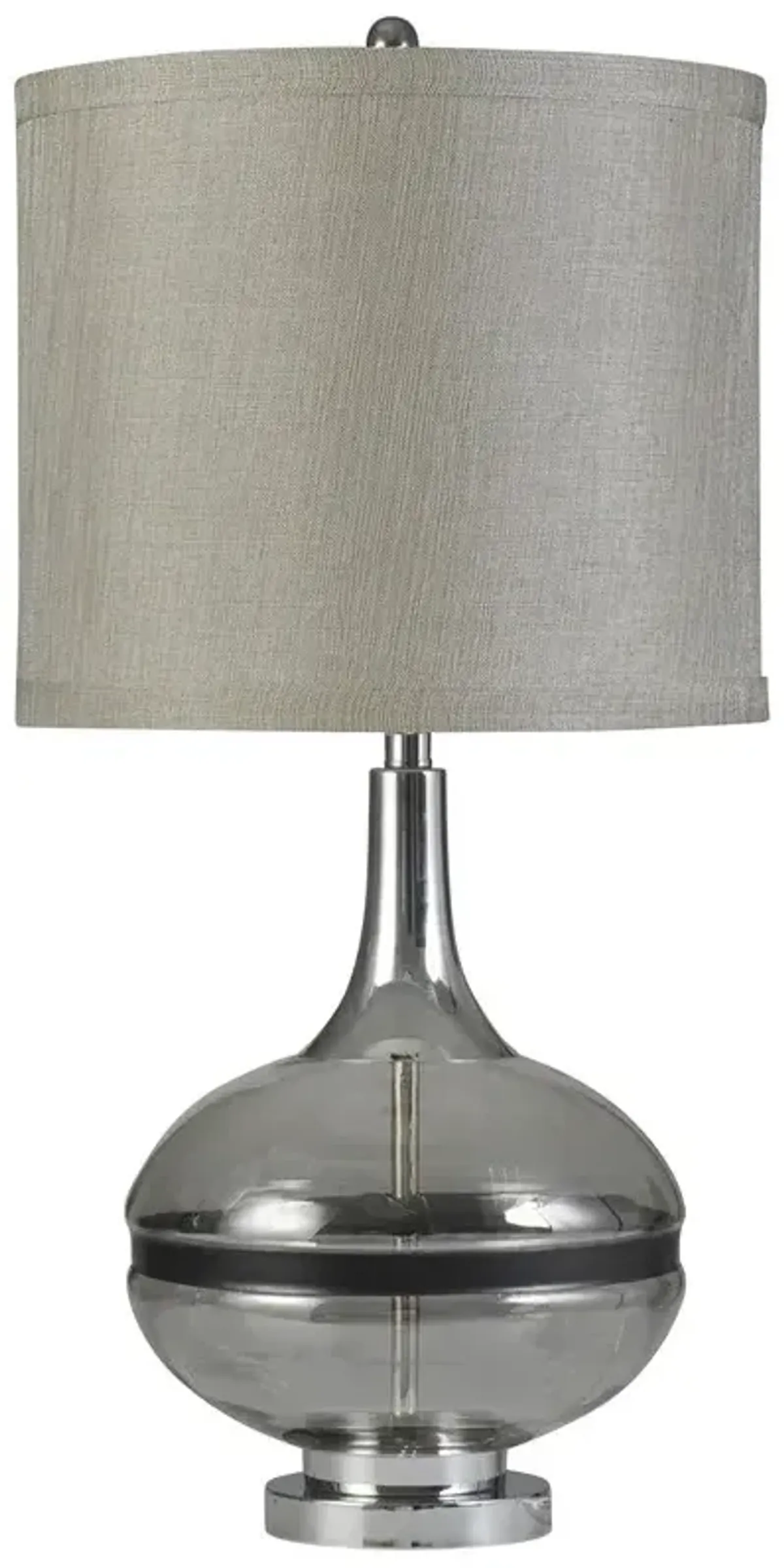 Mercury Glow Glass Table Lamp