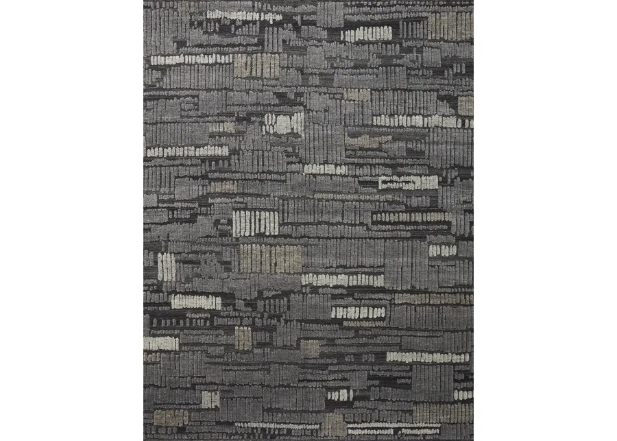 Naomi NAO04 Charcoal/Granite 7'9" x 9'9" Rug