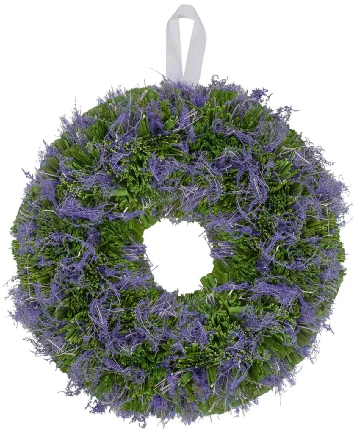 14" Reindeer Moss and Twig Artificial Spring Floral Wreath